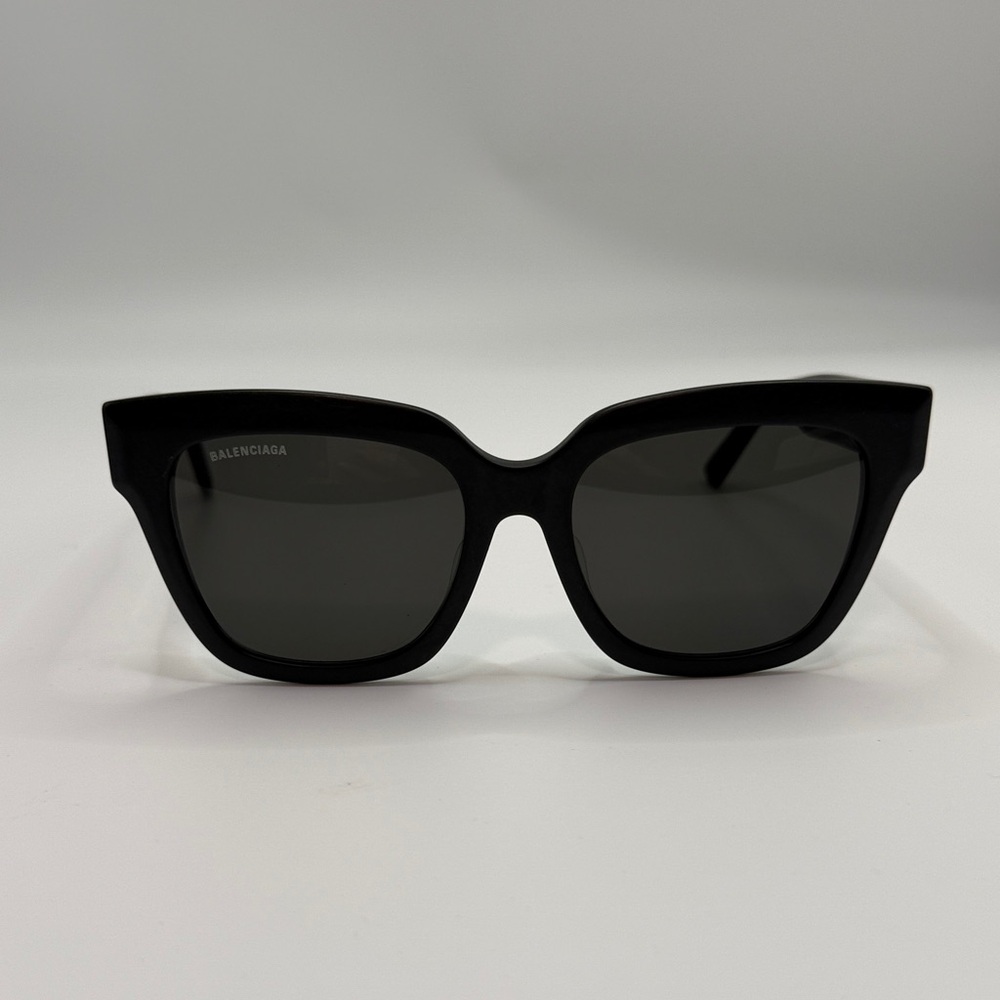 NEW Balenciaga Black Designer Sunglasses scratched style - Picture 3 of 10